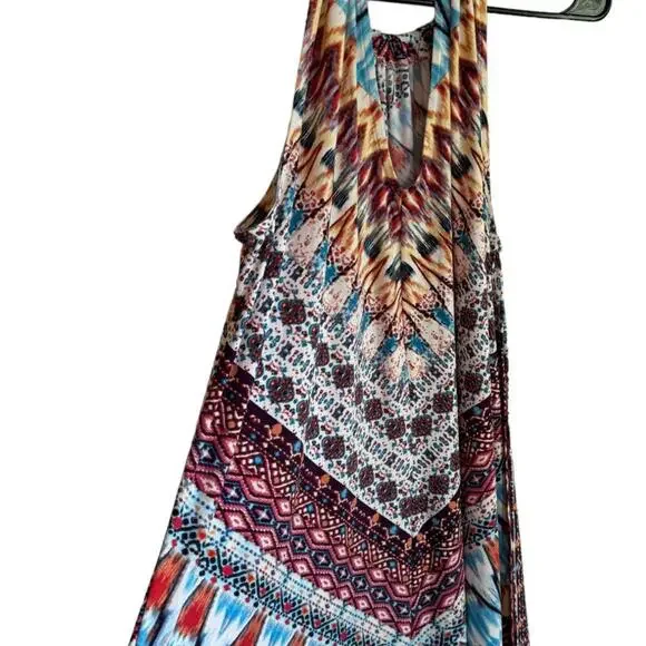 Westport | Women's Multi-Colored Summer Dress | Size M | 0965 - Picture 6 of 8